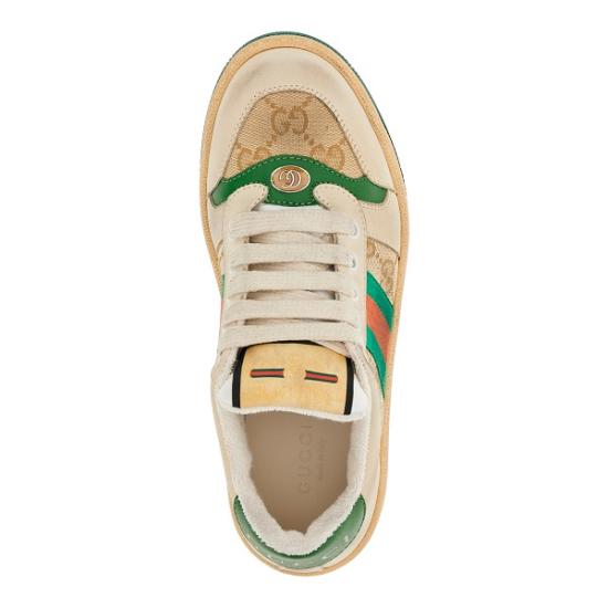 26FW [키즈] 구찌 스니커즈 626620G1760 Beige - GUCCI
