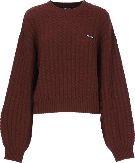 26FW 로테이트 스웨터 116437741741 MAROON