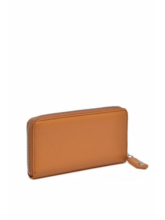 25FW 비비안웨스트우드 지갑 검정색 폴리우레탄 소재의 색상 대비 - VIVIENNE WESTWOOD