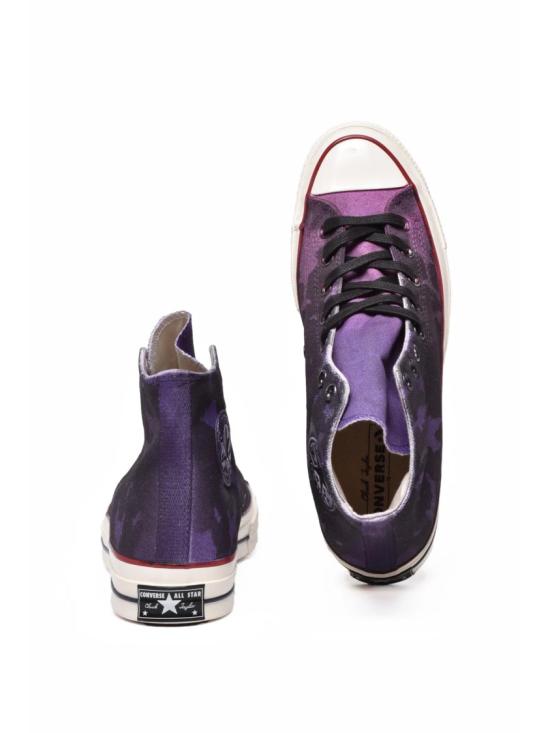 25FW 컨버스 스니커즈 보라색 카모플라주 캔버스 - CONVERSE
