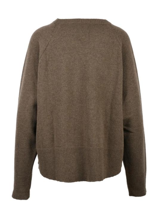 25FW Hod 스웨터 크루넥 디자인의 루즈핏 울 니트 스웨터 - OTHER BRANDS
