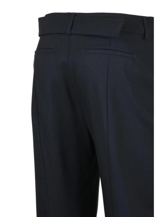 25FW 스포트막스 수트 팬츠 테일러드 핏의 스트레이트 레그 버진 울 - SPORTMAX