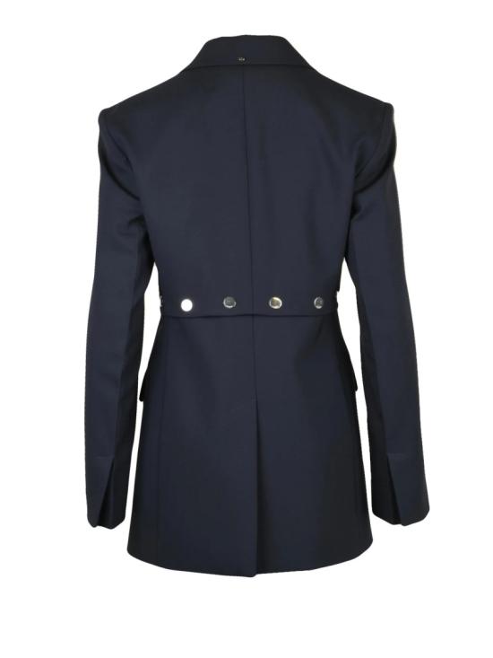 25FW 스포트막스 수트 자켓 블루 버진 울 슬림핏 재킷 - SPORTMAX