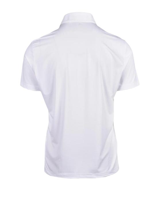 25SS 기라델리 폴로 티셔츠 흰색 폴리아미드 혼방 기능성 폴로 셔츠 - GHIRARDELLI