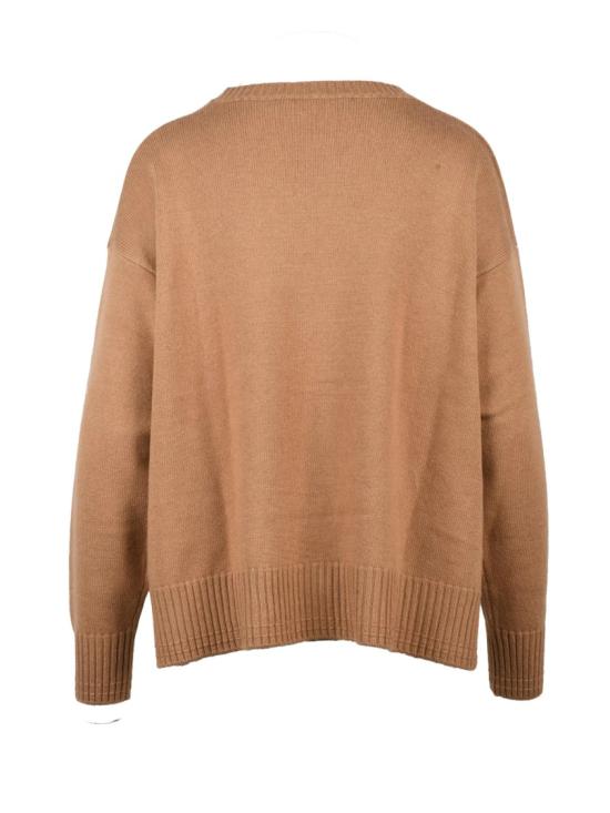 25FW Icona 스웨터 고급스러운 앙고라 혼방 소재의 오버사이즈 크루넥 니트 - OTHER BRANDS