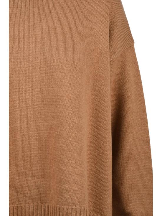 25FW Icona 스웨터 고급스러운 앙고라 혼방 소재의 오버사이즈 크루넥 니트 - OTHER BRANDS