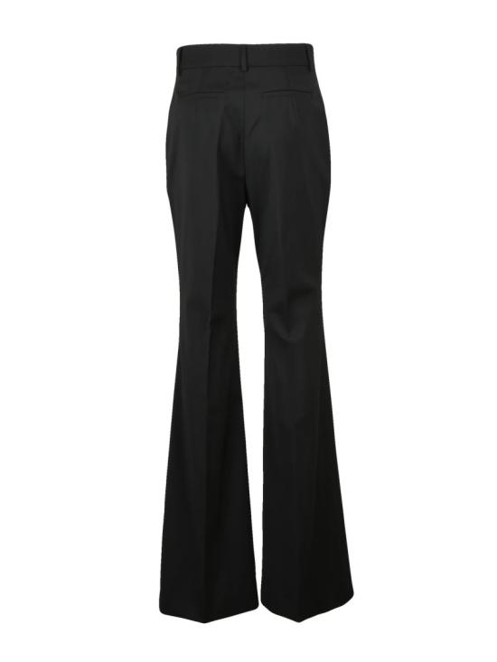 25FW 스포트막스 수트 팬츠 허리는 슬림하게, 밑단은 플레어 스타일로 재단된 버진 울 - SPORTMAX
