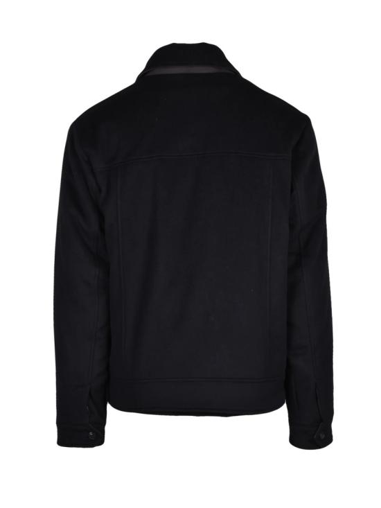 25FW Borgo Pellai 봄버 자켓 지퍼 여밈 누빔 울 혼방 재킷 (실용적인 포켓 포함) - OTHER BRANDS