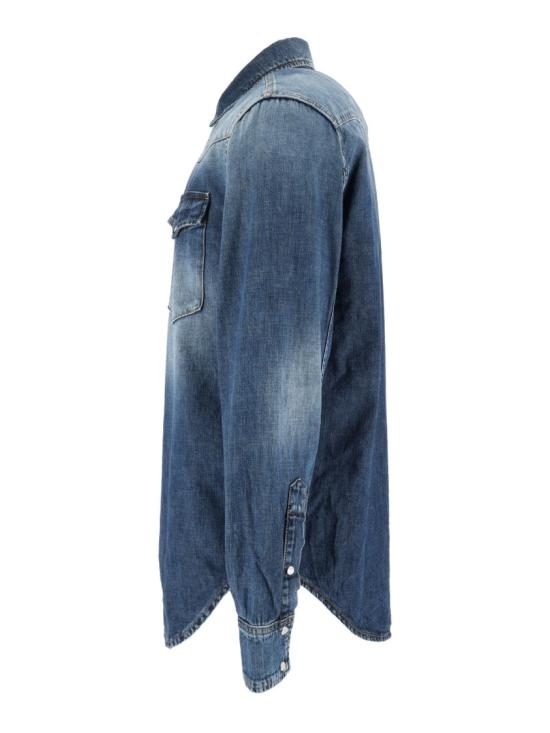 26FW 돈답 데님 셔츠 UC343RDF0272UMY5 Blue - DONDUP