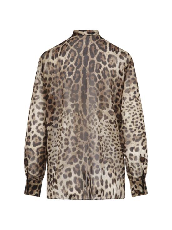 26FW 돌체앤가바나 블라우스 F5T27T IS1DYHY13M Brown - DOLCE & GABBANA