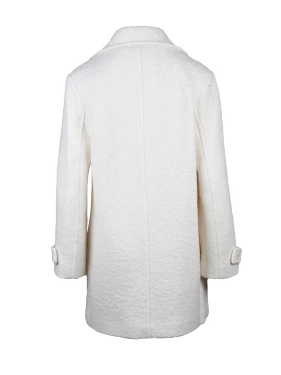 25FW 게스 코트 질감 있는 마감 처리의 더블 브레스트 울 혼방 - GUESS