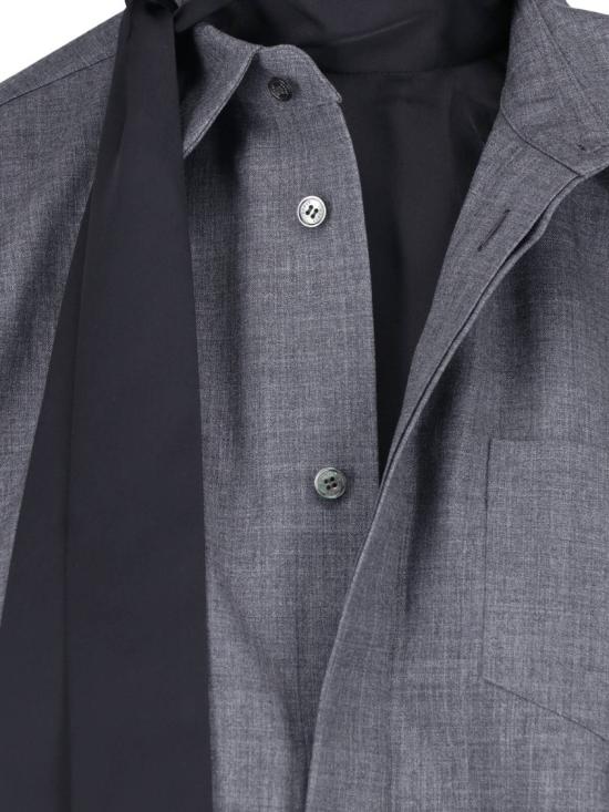 26FW 사카이 원피스 26 08566301 Grey - SACAI