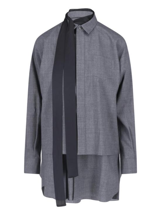 26FW 사카이 원피스 26 08566301 Grey