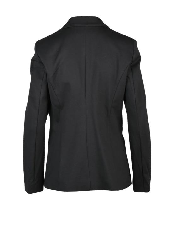 25FW 페니 블랙 수트 자켓 블랙 비스코스 혼방 안감 없는 블레이저 - PENNYBLACK