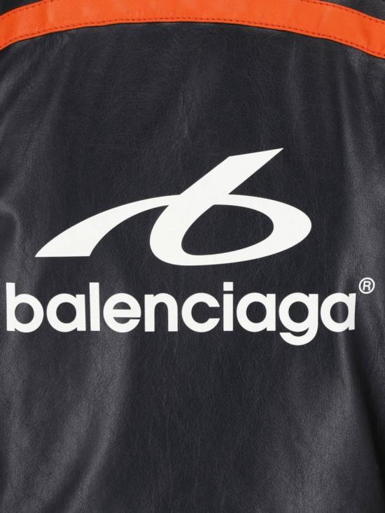 26FW 발렌시아가 가죽 자켓 A002EP TKS451000 Black - BALENCIAGA