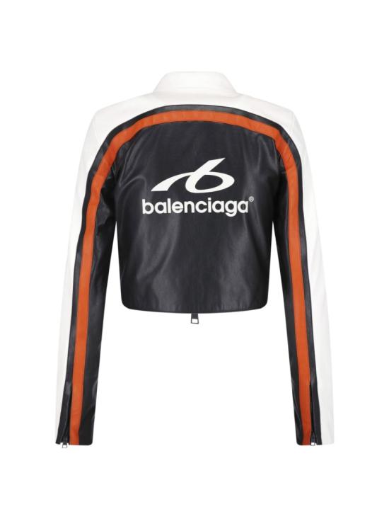 26FW 발렌시아가 가죽 자켓 A002EP TKS451000 Black - BALENCIAGA