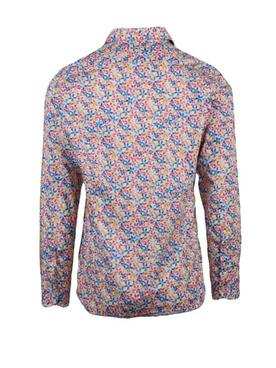 25SS Altemflower 셔츠 빨간색 면 나뭇잎 무늬 - OTHER BRANDS