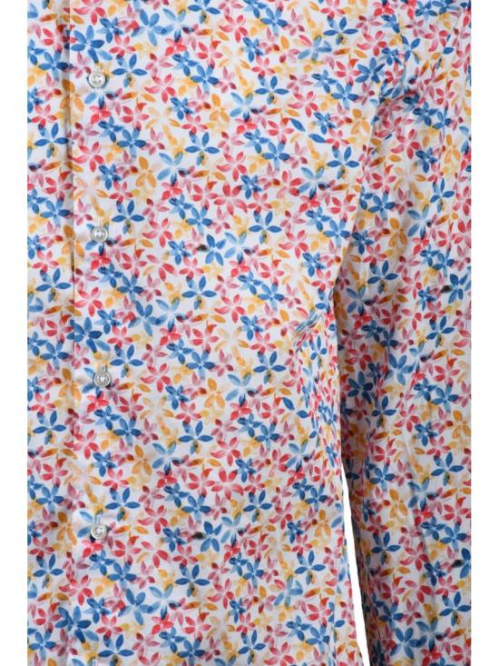 25SS Altemflower 셔츠 빨간색 면 나뭇잎 무늬 - OTHER BRANDS