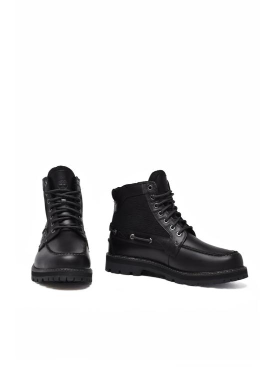 25FW 팀버랜드 부츠 블랙 가죽 레이스업 앵클 - TIMBERLAND