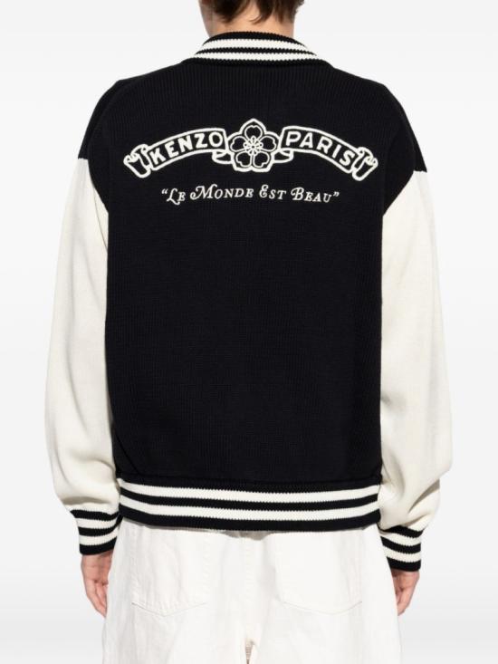 26FW 겐조 봄버 자켓 FG65CA8053EC 99J Black - KENZO