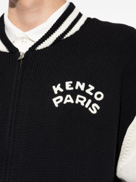 26FW 겐조 봄버 자켓 FG65CA8053EC 99J Black - KENZO