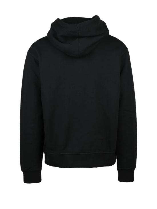 25FW 디스퀘어드2 후드 티셔츠 검정색 면 후드티 - DSQUARED2