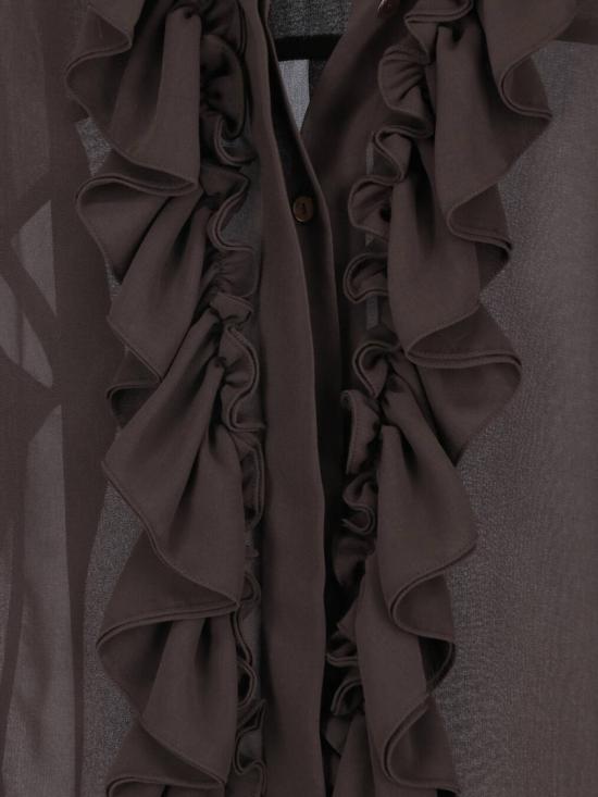 26FW 파로쉬 블라우스 D381321086 Brown - PAROSH