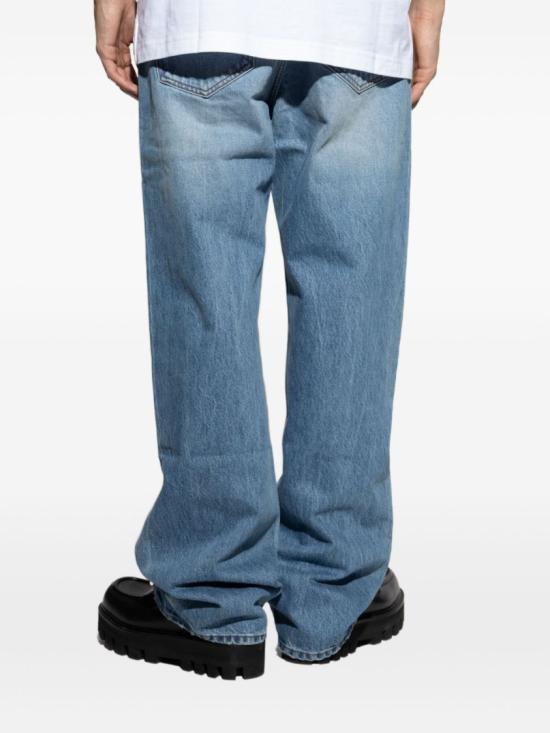 26FW 자크뮈스 스트레이트 데님 팬츠 팬츠 PAM00028 AD00038 33C Blue - JACQUEMUS