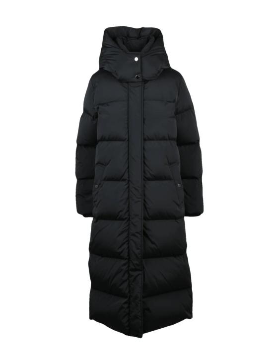 25FW 울리치 롱패딩 블랙 폴리아미드 퀼팅 다운 재킷