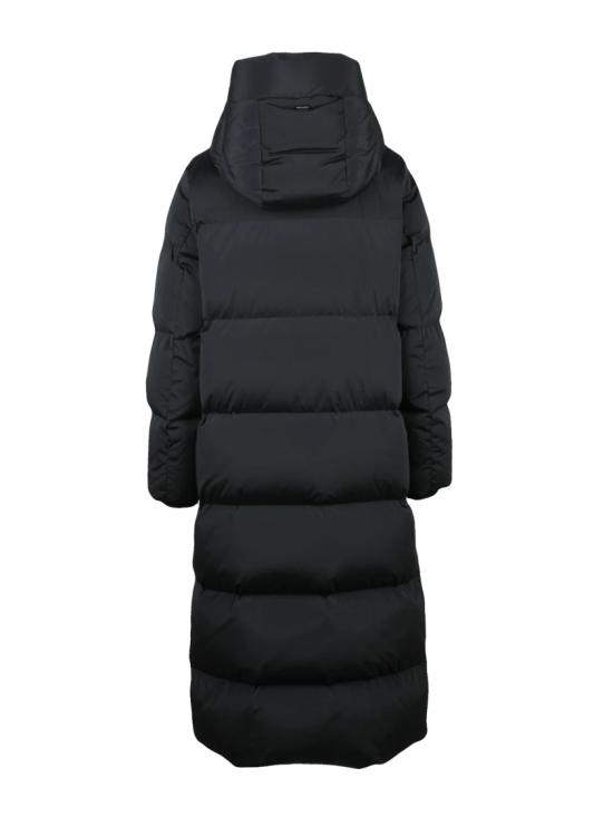 25FW 울리치 롱패딩 블랙 폴리아미드 퀼팅 다운 재킷 - WOOLRICH