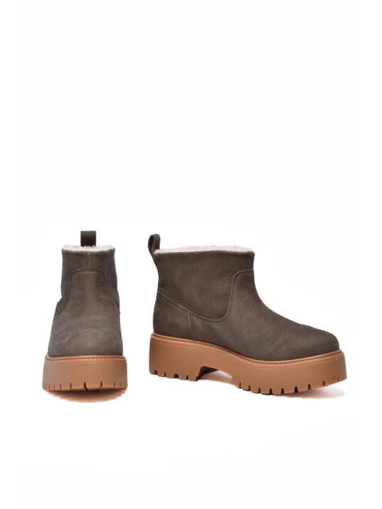 25FW 팀버랜드 부츠 터쿼이즈 가죽 청키 앵클 - TIMBERLAND