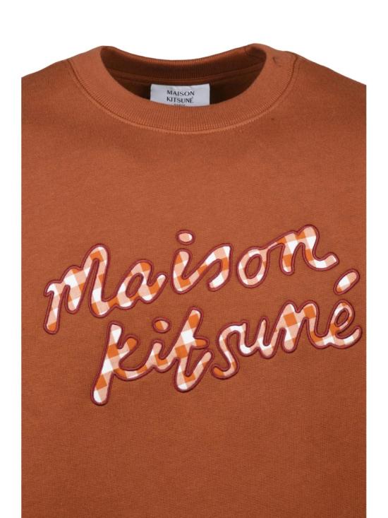 25FW 메종키츠네 긴팔 티셔츠 컬러 코튼 기모 스웨트셔츠 - MAISON KITSUNE