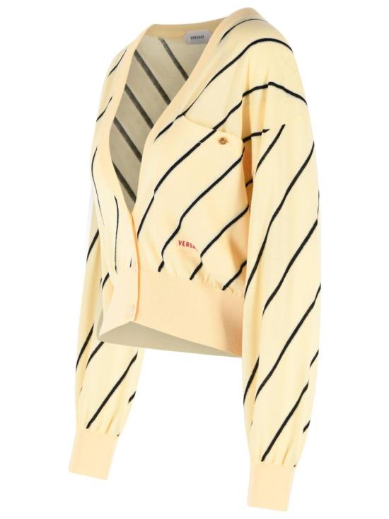 26FW 베르사체 가디건 1025344 1A18351 1W150 Neutrals - VERSACE