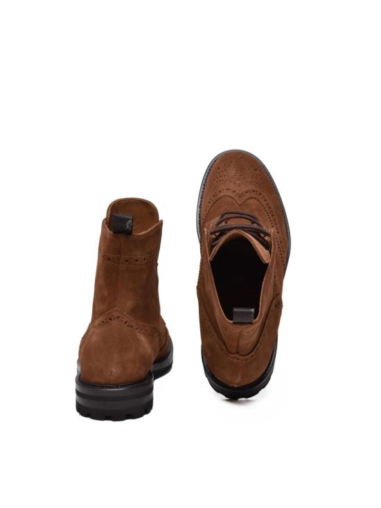 25FW Cerbero 부츠 브라운 스웨이드 브로그 - OTHER BRANDS