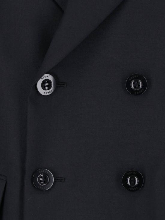 26FW 사카이 수트 자켓 26 08564001 Black - SACAI