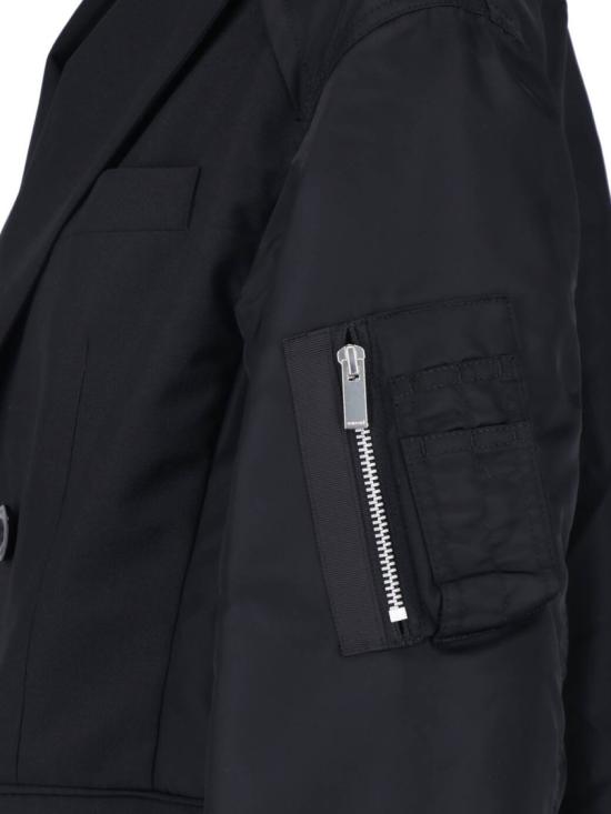 26FW 사카이 수트 자켓 26 08564001 Black - SACAI