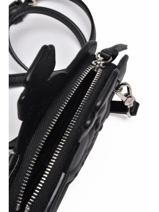 25FW 비비안웨스트우드 숄더백 블랙 가죽 나노 오브 - VIVIENNE WESTWOOD