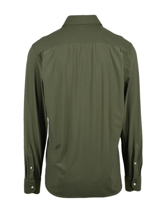 25SS 기라델리 셔츠 녹색 폴리아미드 혼방 스트레치 - GHIRARDELLI
