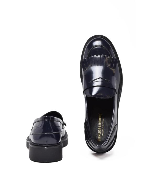 25FW Gianluca Giordano 로퍼 블루 러버 글로시 로퍼 - GIANLUCA GIORDANO