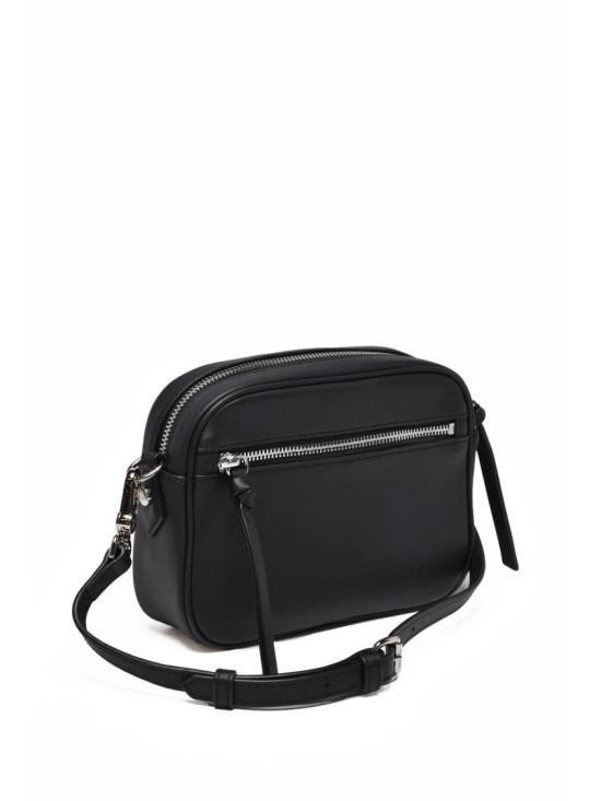 25FW 비비안웨스트우드 크로스백 블랙 가죽 안나 카메라 가방 - VIVIENNE WESTWOOD