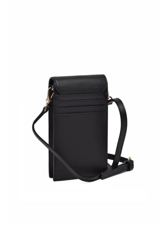 25FW 비비안웨스트우드 핸드폰 액세사리 검정색 가죽 휴대폰 거치대 - VIVIENNE WESTWOOD