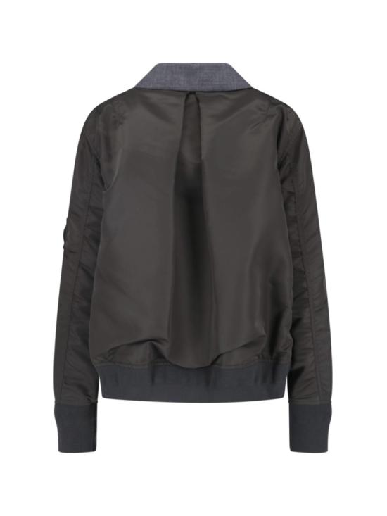 26FW 사카이 수트 자켓 26 08564342 Grey - SACAI