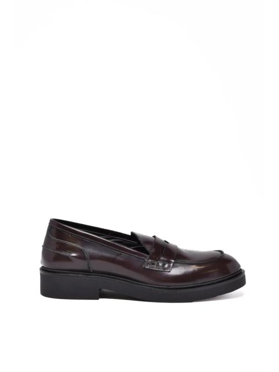25FW Gianluca Giordano 로퍼 갈색 고무 페니 로퍼