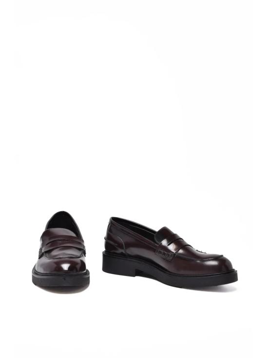 25FW Gianluca Giordano 로퍼 갈색 고무 페니 로퍼 - GIANLUCA GIORDANO
