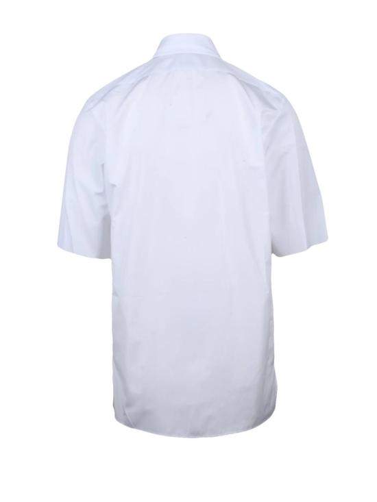 25FW 마르지엘라 반팔 셔츠 흰색 면 반팔 - MAISON MARGIELA