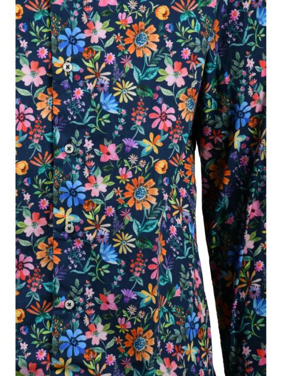 25SS Altemflower 셔츠 파란색 면 소재 꽃무늬 - OTHER BRANDS