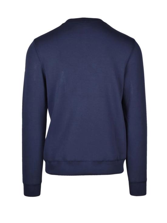25SS 선스트라이프 탑 파란색 면 혼방 스트레치 스웨트셔츠 - SUNSTRIPES