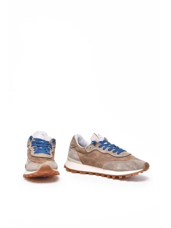 25FW No Map Society 스니커즈 베이지색 가죽 혼방 스웨이드 - OTHER BRANDS