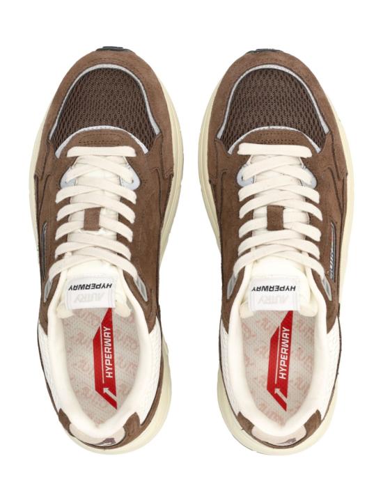 26FW 오트리 하이퍼웨이 스니커즈 HYLMUM25CM Brown - AUTRY