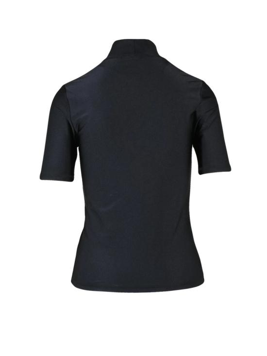 25FW 코페르니 반팔 티셔츠 검정색 폴리아미드 소재의 몸에 꼭 맞는 상의 - COPERNI